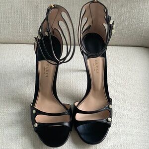 COPY - Gucci High Heel Open Toe Ankle Strap Sandal